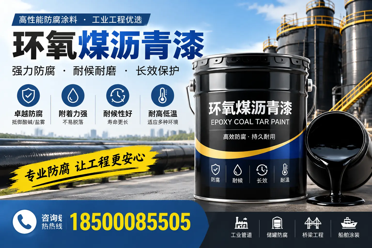 环氧煤沥青漆的施工方法与注意事项，确保在图木舒克顺利完成