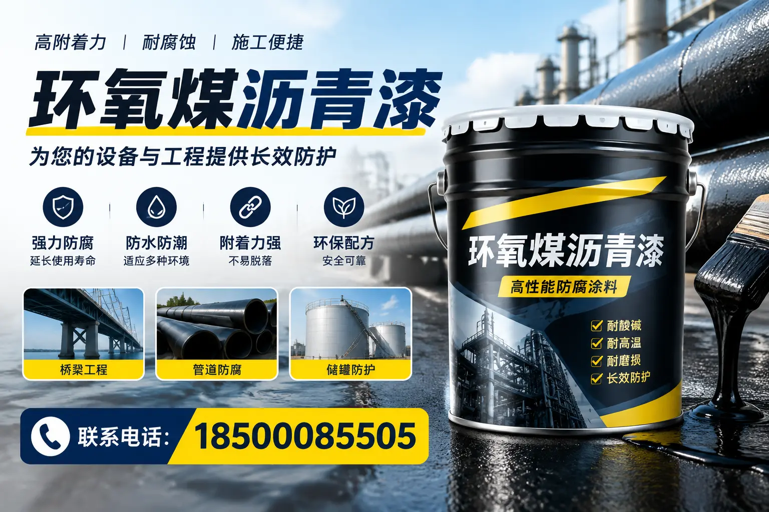 环氧煤沥青漆与其他涂料的对比分析，助力图木舒克企业决策