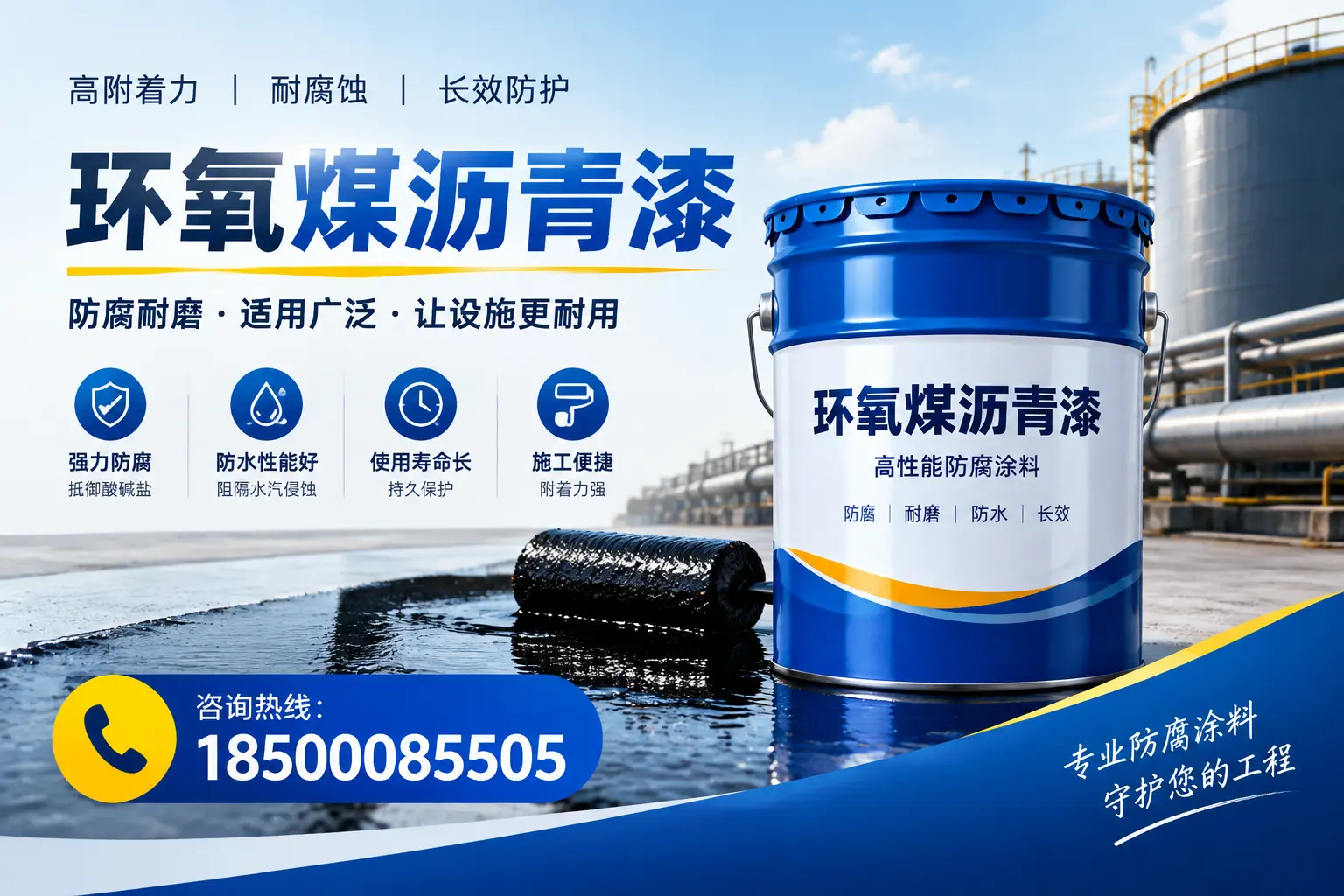 环氧煤沥青漆与其他涂料的对比分析，助力图木舒克企业决策