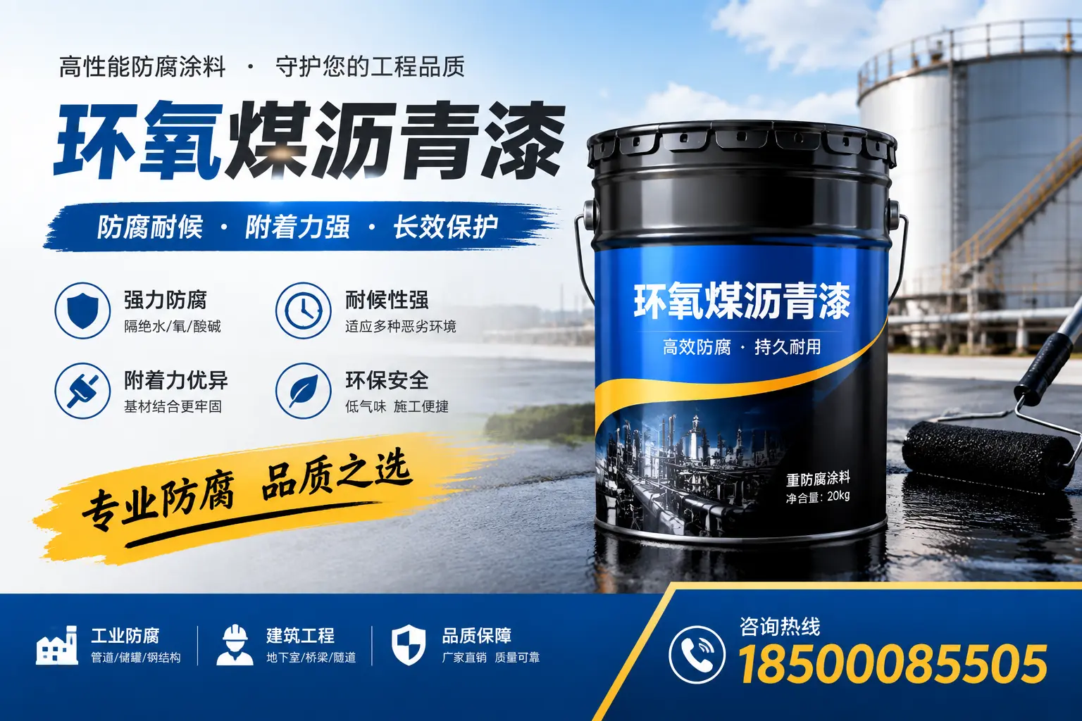 如何选择适合的环氧煤沥青漆？图木舒克市场选型指南